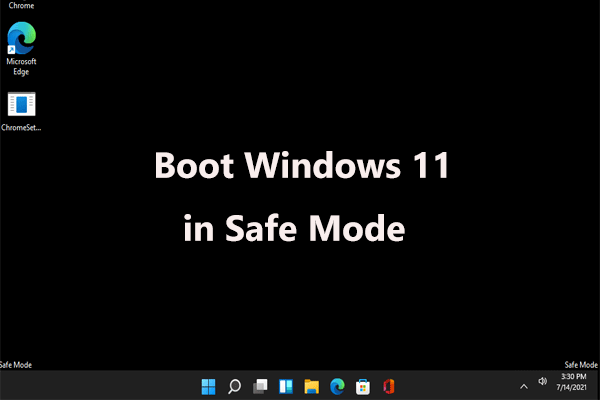 Windows 11 in Safe Mode