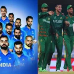 India National Cricket Team vs Bangladesh National Cricket Team Timeline